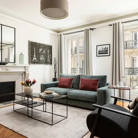 Daire Champs Elysees Stylish Flat 2br 6ppl *