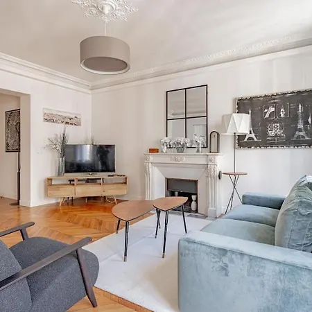 公寓 Champs Elysees Stylish Flat 2br 6ppl *
